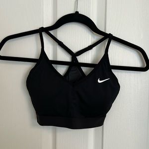 Nike black sports tank